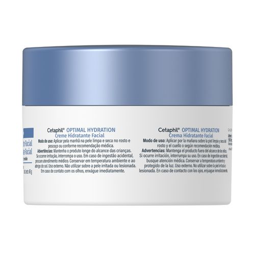 Crema Facial Cetaphil Optimal Hydration x 48 g