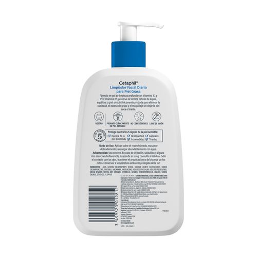 Loción Facial Limpiadora Cetaphil para Piel Grasa x 236 ml