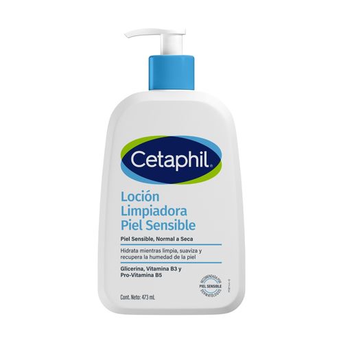 Loción Facial Cetaphil Limpiadora para Piel Sensible x 473 ml