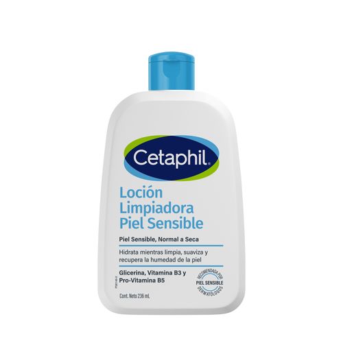 Loción Limpiadora Cetaphil para Piel Sensible x 236 ml
