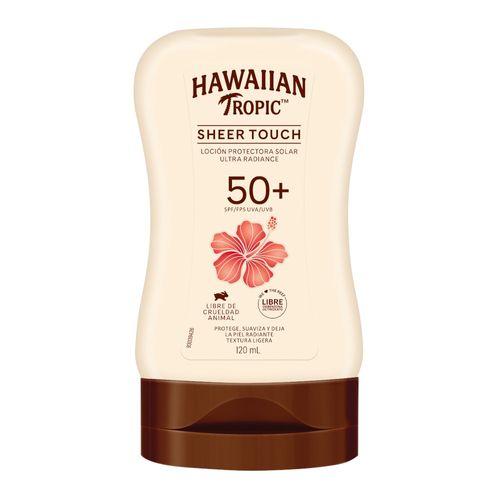 Protector Solar Hawaiian Tropic Sheer Touch Fps 50 x 120 ml