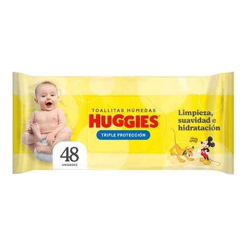 Toallas Húmedas Huggies Triple Protección x 48 un