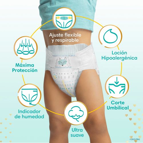 Pañal Pampers Deluxe Prot Recién Nacido x 36 un