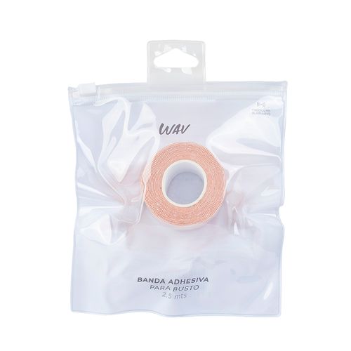 Cinta Adhesiva Wav Rollo Nude x 2.15 mts