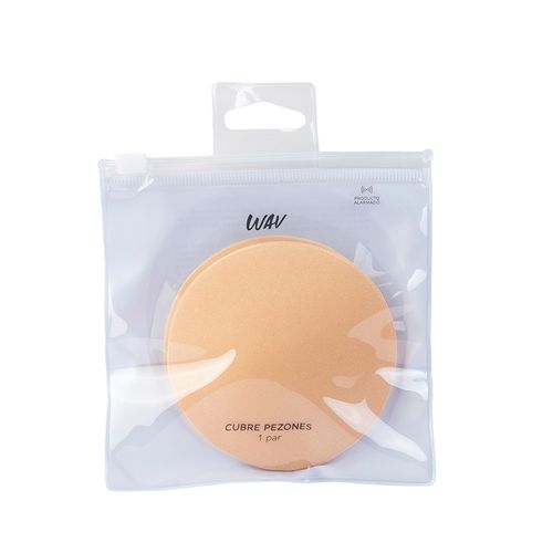 Cubrepezones de Tela Wav con Silicona Interior