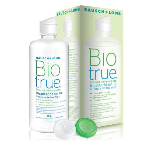 Solución Multiproposito Biotrue para Lentes de Contacto x 300 ml