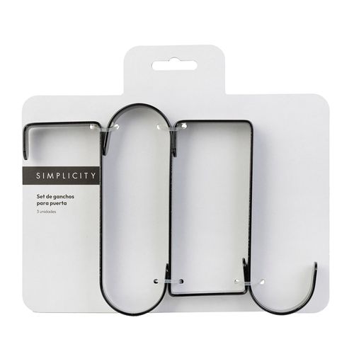 Set Gancho para Puerta Boho Simplicity Deco x 3 un