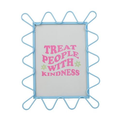 Portaretrato Ondas Celeste Colorfull Simplicity Deco