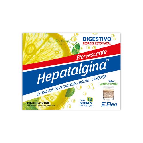Hepatalgina Efervescente 5 g x 12 sobres