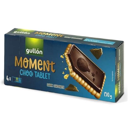 Galletas Moment Choco Tablet Gullón x 4 x 150 g