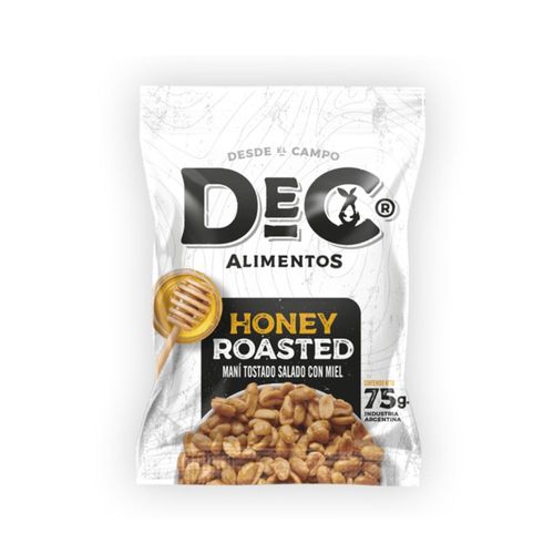 Caja Maní Tostado Salado Dec con Miel x 75 g x 32 un