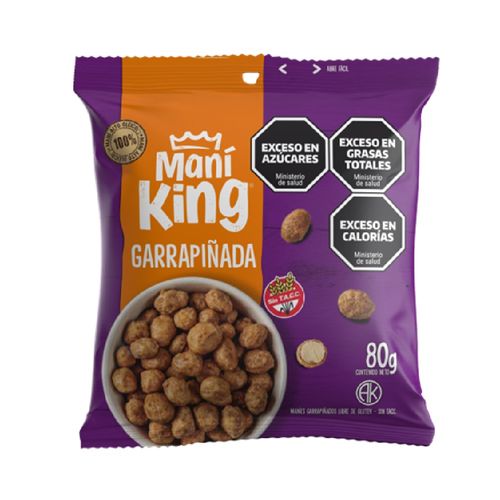 Caja Garrapinada Mani King 80 g x 20 un