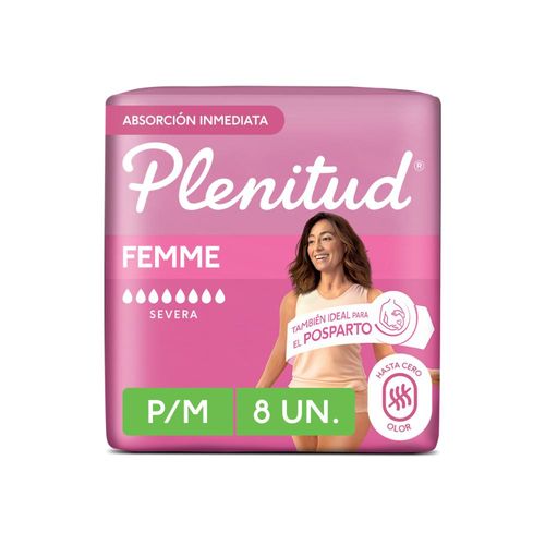 Ropa Interior Plenitud Femme Pant P/M x 8 un