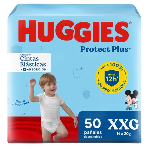 Pañales Huggies Protect Plus XXG x 50 un