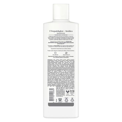 Shampoo Dove Uv Repair x 400 ml