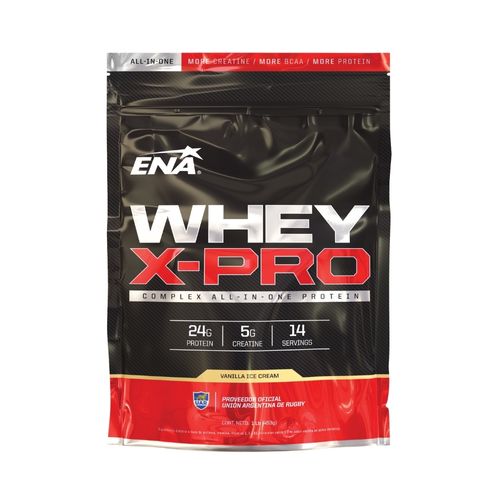 Suplemento Deportivo Ena Whey X Pro Sabor Vainilla x 453 g