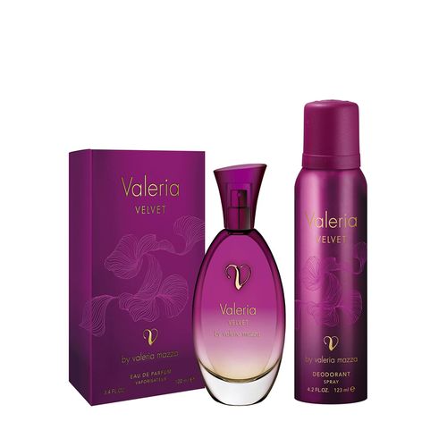 Combo Valeria Mazza Velvet EDT x 100 ml + Desodorante x 123 ml