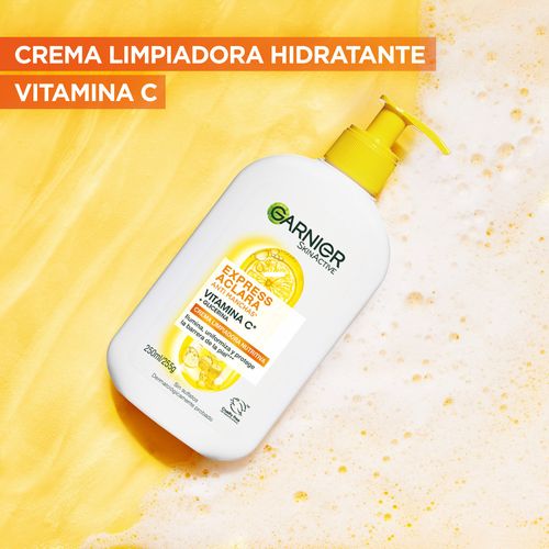 Gel de Limpieza Facial Garnier Hidratante Vitamina C x 250 ml