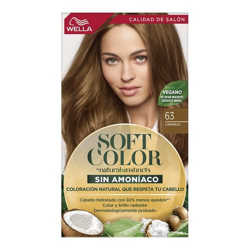 Coloración Soft Color sin Amoníaco 63 Caramelo