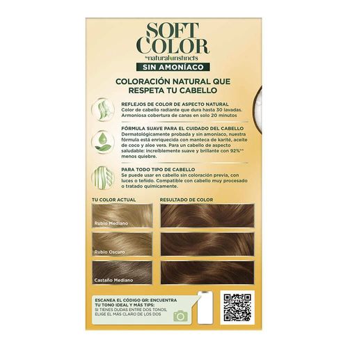 Coloración Soft Color sin Amoníaco 63 Caramelo
