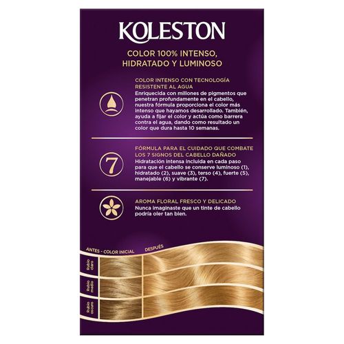 Kit de Coloración Koleston Color Intenso y Duradero 100 Rubio Ultra Claro