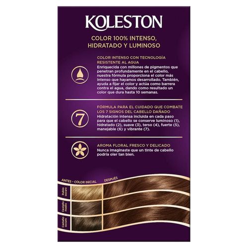 Kit Coloración Permanente Koleston 577 Chocolate Obsesion