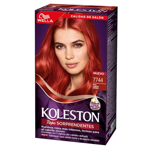 Kit de Coloración Koleston 7744 Rojo Cobre