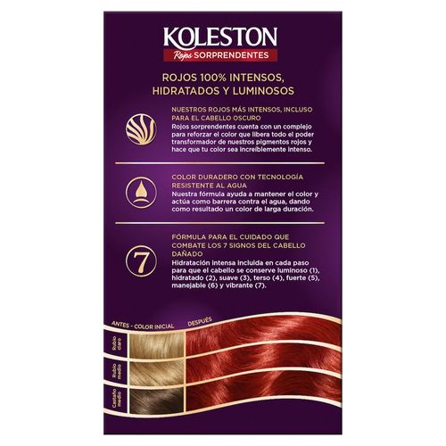 Kit de Coloración Koleston 7744 Rojo Cobre