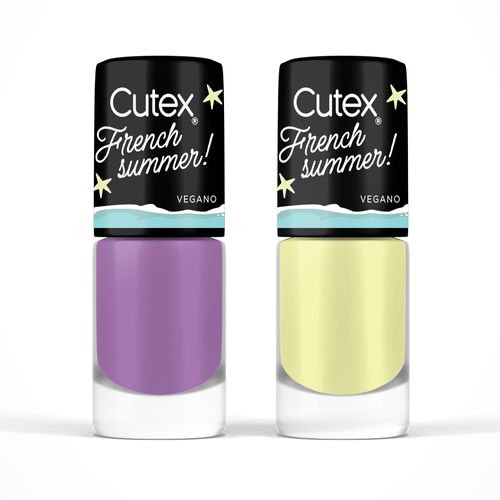 Pack Esmalte para Uñas Cutex French Summer Sunny Bloom x 2 un