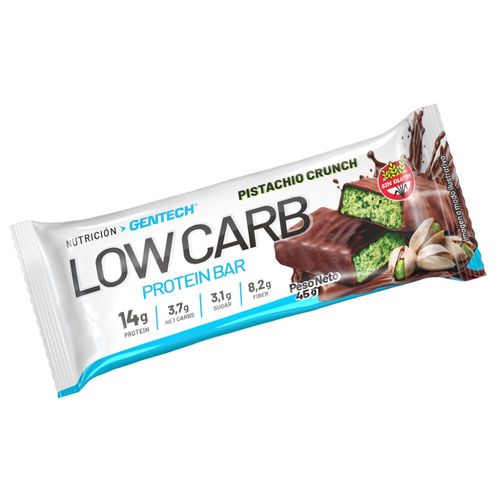 Barra Protéica Gentech Low Carb Pistachio Crunch x 45 g