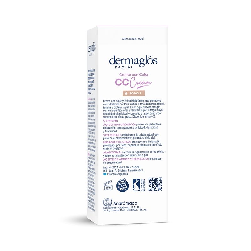 crema-facial-dermaglos-cc-cream-fps30-tono-1-x-50-g