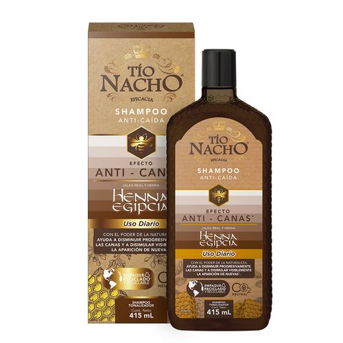 Shampoo Tio Nacho Anticanas x 415 ml
