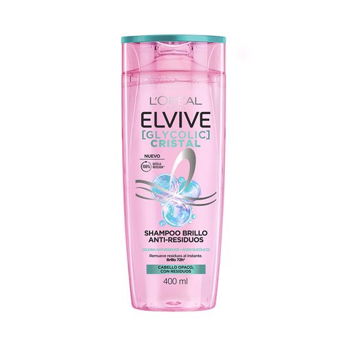 Shampoo Elvive Glycolic Cristal x 400 ml