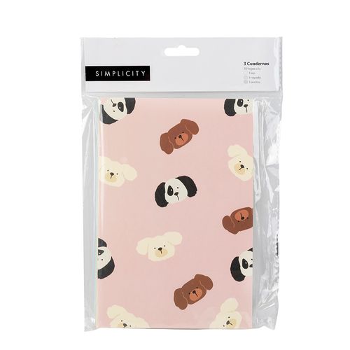 Cuadernos Tapa Blanda Kids Simplicity x 3 un