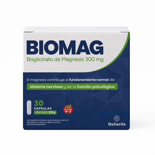 Suplemento Dietario Biomag x 30 Caps