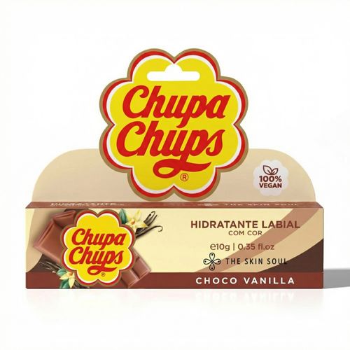 Bálsamo Labial Chupa Chups Choco-Vainilla x 10 g