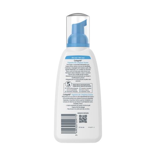 Espuma Facial Cetaphil Limpieza Suave x 236 ml