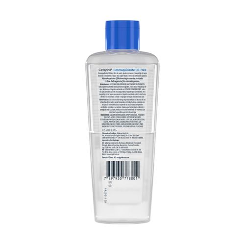 Limpiador Desmaquillante Cetaphil Oil Free x 177 ml