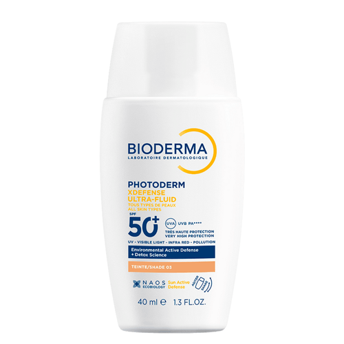 Protector Solar Bioderma Xdefense Ultrafluid Tono 3 Spf 50+ x 40 ml