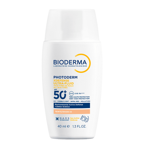 Protector Solar Bioderma Xdefense Ultrafluid Tono 2 Spf 50+ x 40 ml