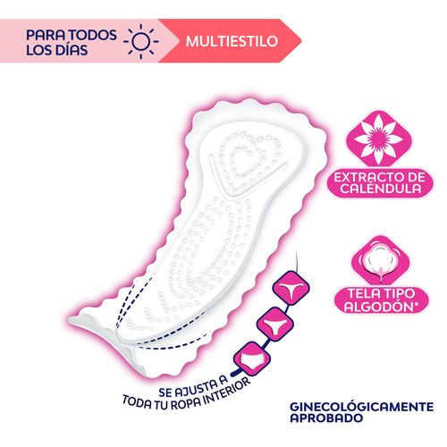 Protector Diario Nosotras Multiestilo x 60 un