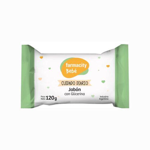 Jabón Farmacity Bebé de Glicerina x 120 g