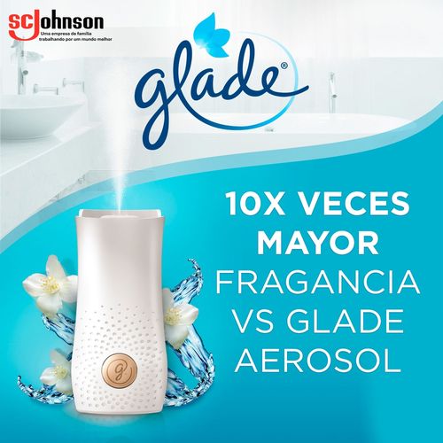 Aromatizante Ambiental Glade Limón Toque Aparato + Repuesto x 9 g