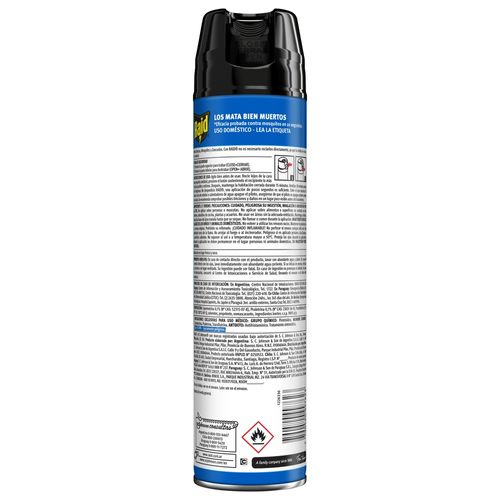 Insecticida Raid Mata Moscas y Mosquitos Nueva Fórmula en Aerosol x 360cc