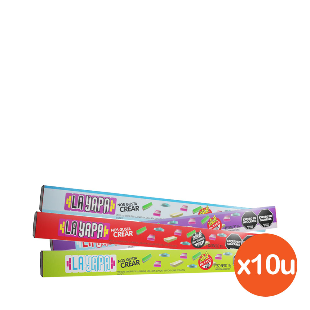 Combo Caramelo La Yapa Frutales x 10 un - Farmacity