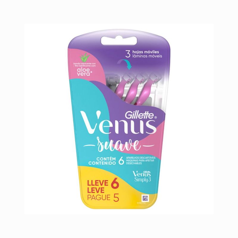 maquina-de-afeitar-venus-suave-x-6-un