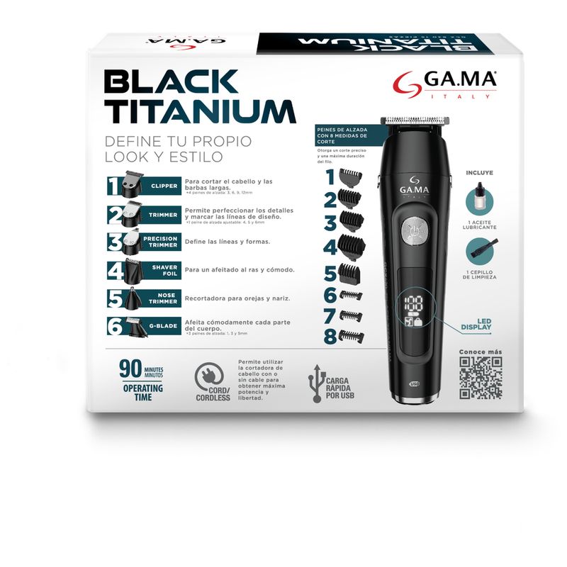 cortadora-de-pelo-gama-gcx-630-black-titanium-usb