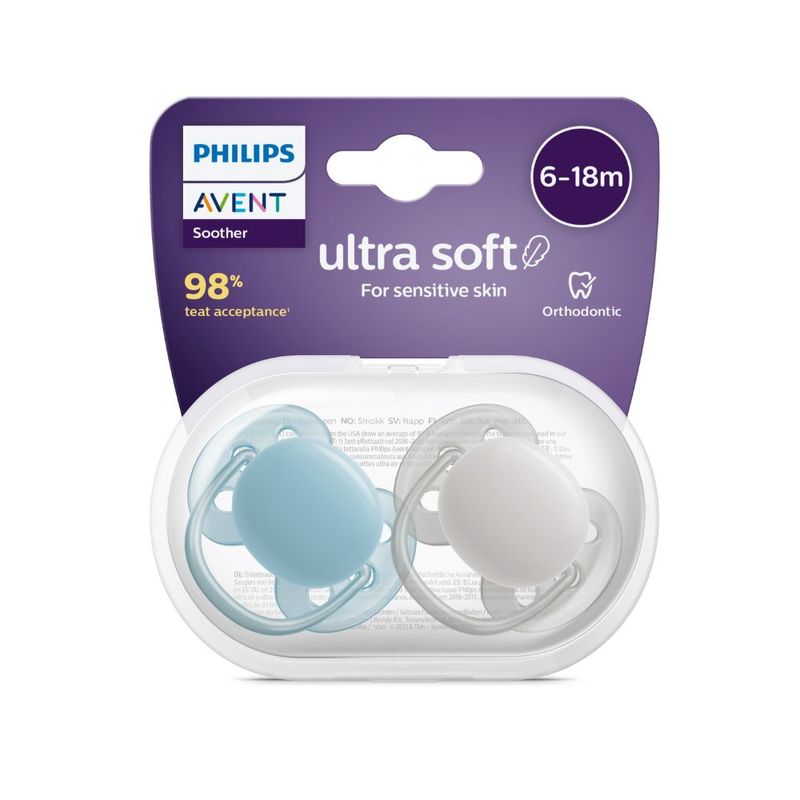 chupetes-avent-azul-ultra-soft-6---18-meses-x-2-un