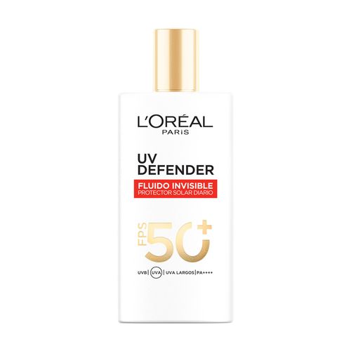 Protector Solar L'Oréal Paris UV Defender Fluido Invisible Fps 50+ x 40 g