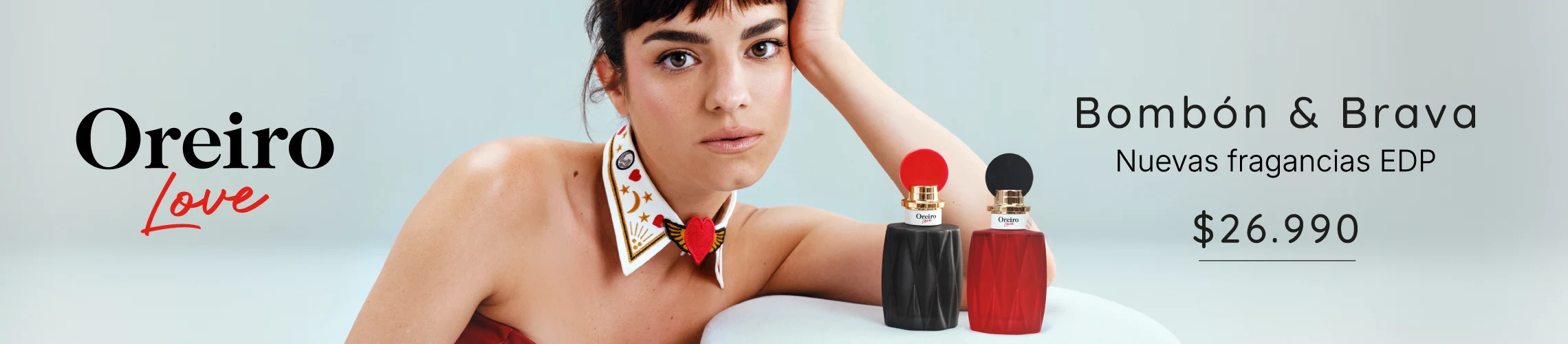 Nueva fragancia Oreiro Love